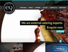 Tablet Screenshot of eqcafe.com.au